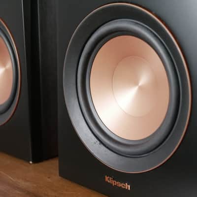 Klipsch RP-500M Bookshelf Speakers; Walnut Pair; RP500M image 3