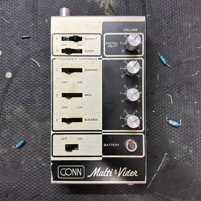 Conn Multi-Vider Vintage Multi Effects (Rare! Fuzz, Filter, Octave