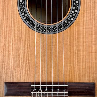 Alhambra 1C HT Hybrid Terra Classical Guitar - Solid Cedar Top - Made in Spain w/ Gigbag image 4