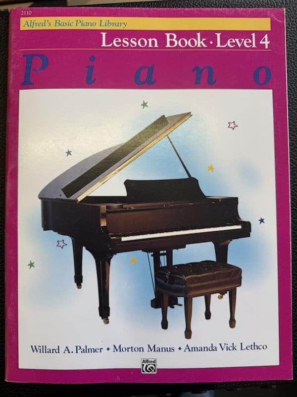 Alfred's Basic Piano Course Lesson Lv4 image 1