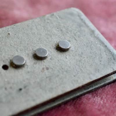 Vintage Fender PRE-CBS Jazzmaster Grey Bottom Pickup 7.29k 1960's South Facing Magnet image 5
