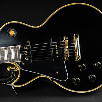 Gibson 1954 Les Paul Custom VOS Lefthand Staple Pickup - Black Beauty image 11