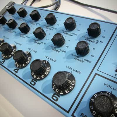 Tapco Keyboard Mixer 100 Preamp Circa-1970s- Blue & Black image 3