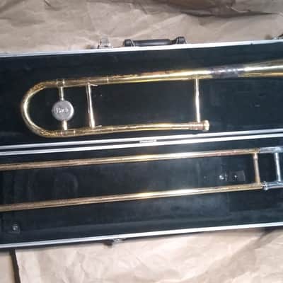 Bach TB300 Tenor Trombone, USA, Good Condition, with case image 1