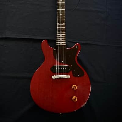 Greco EJR59 DC Les Paul Jr Double Cutway Cherry Red 1980s MIJ Japan vintage image 2