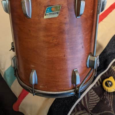 1972 Ludwig Double Bass Drum 6 piece Drum Set 3 Ply Bild 13
