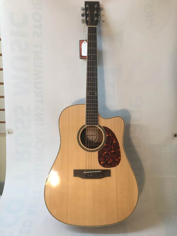 Crossroads Model C-D-80 CS N Acoustic Guitar-Natural Finish-NEW-Shop Setup Included image 1