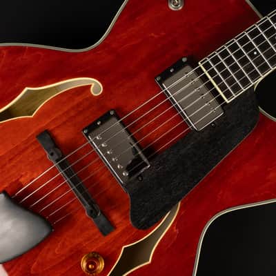 2021 Eastman AR403CED Archtop mit Ebenholz Griffbrett - Classic Truetone Gloss | 16’’ Hollowbody Archtop Jazz Guitar Kent Armstrong Humbucker 2,86kg | CoA OHSC Bild 5
