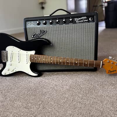 Squier Classic Vibe '70s Stratocaster with Laurel Fretboard 2019 - Present - Black image 1