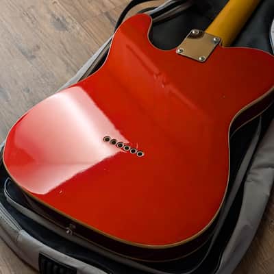 Fender Telecaster Custom Electric Guitar Vintage Japan 1985 Candy Red CLEAN! image 23