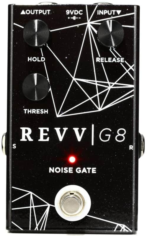 Revv G8 Noise Gate Pedal - Black (RevvG8d1) image 1