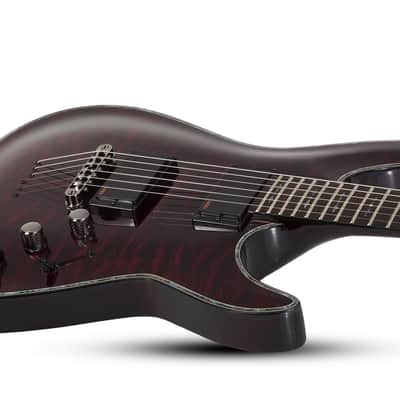 Schecter Hellraiser C-1 Black Cherry image 4