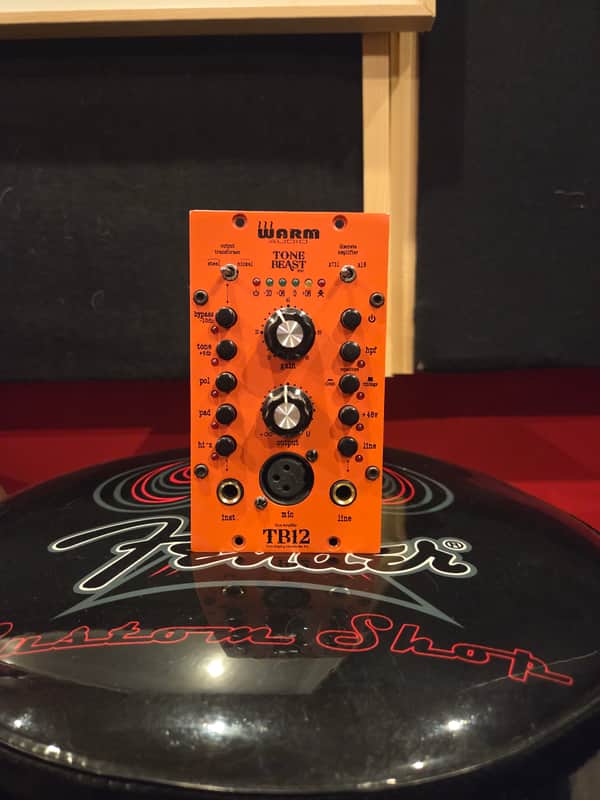 Warm Audio TB12-500 Tone Beast 500 Series Mic Preamp Module 2012 - 2018 - Orange image 1