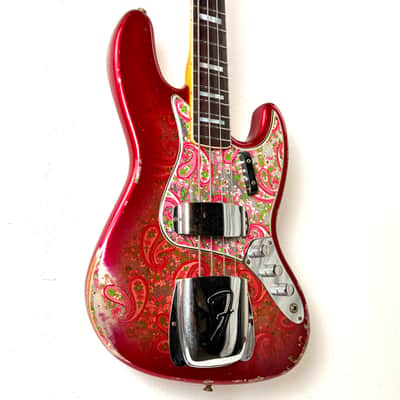 Fender Custom Shop W22 LTD Paisley Jazz Bass  - Heavy Relic image 1