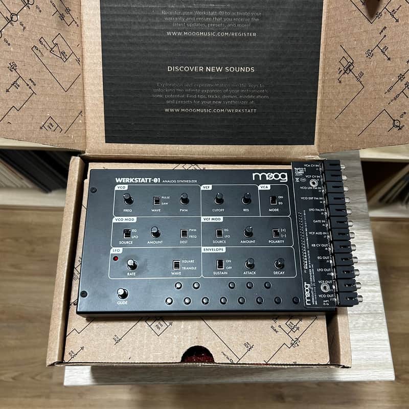 Moog Werkstatt-Ø1 Analog Synthesizer Kit | Reverb