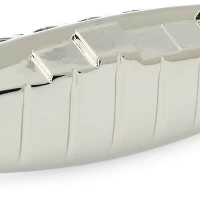 Graph Tech PM-8595-N0 ResoMax Sonic 1 One Piece Wraparound Bridge - Nickel image 1