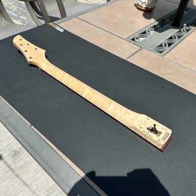 Warmoth Meadowhawk (Fits Stratocaster) Neck - Birdseye Maple + Rosewood, Stainless Jumbo frets, 25.5" Scale, 42mm Nut image 6