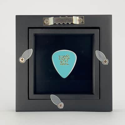3" x 3" Double Sided Guitar Pick Display, BLACK #351 Shape Bild 6