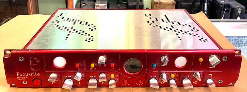Focusrite Red 6 Mic Pre EQ 2000s - Red image 1