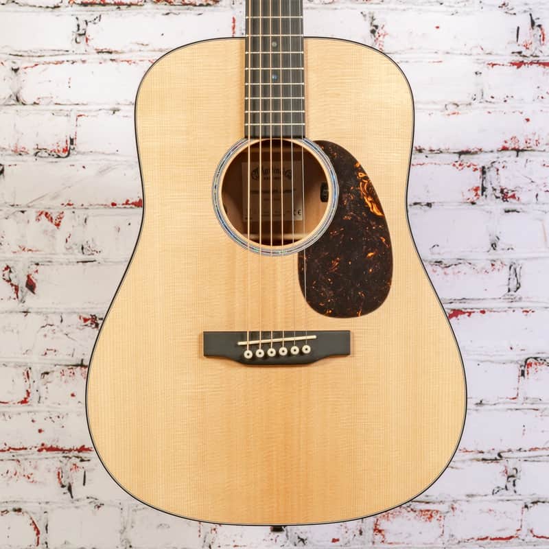 Martin D Jr-E Acoustic-electric Guitar - Natural image 1
