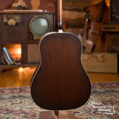 Mint IRIS DF *Custom* Guild Sitka/Old Mahogany Burst Slope Shoulder Dreadnought Guitar #1044 image 9