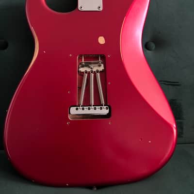 Immagine Fender Vintera Road Worn '60s Stratocaster 2020 - 2021 - Firemist Gold - 8