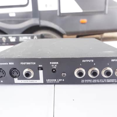 Lexicon LXP-5 (LXP5) Effects Processor Reverb Chorus Delay FX LXP5  U269863-01 image 2