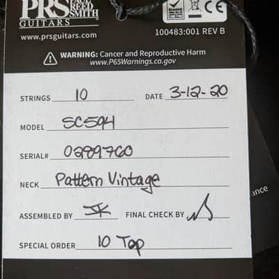 PRS McCarty Singlecut 594 10-Top image 5