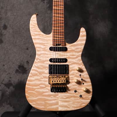 Jackson USA Signature Phil Collen PC1 Electric Guitar Regular Satin Au Natural image 1