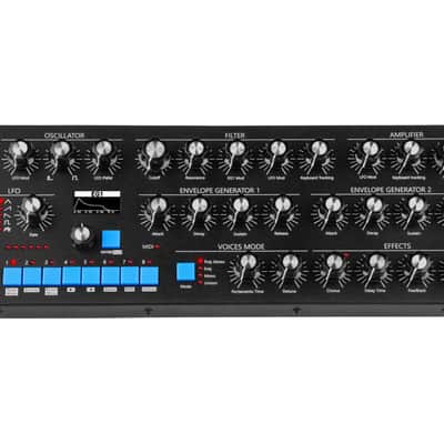 GS Music Bree6 Polyphonic Analog Synthesizer Desktop Module (Black) image 2
