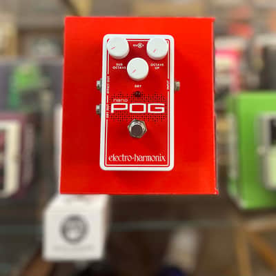Electro-Harmonix Nano POG Polyphonic Octave Generator 2015 - Present - Red / White image 1