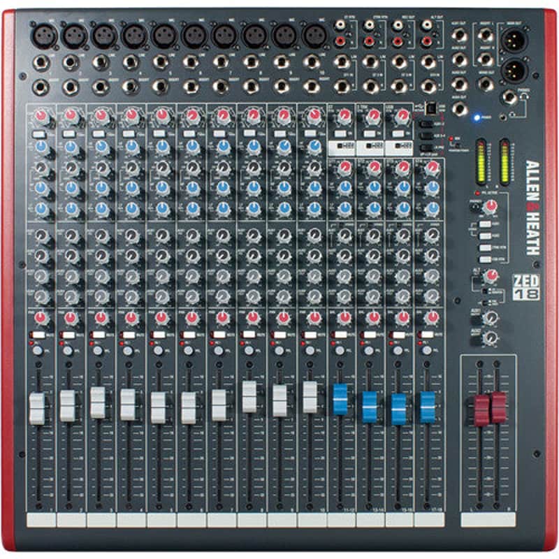 Allen & Heath ZED-18 18-Channel Analog Live Mixer image 1