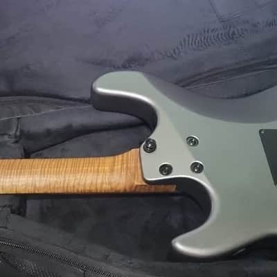 Kiesel Headless Delos 6 w/ Trem  - Gunmetal Gray image 2