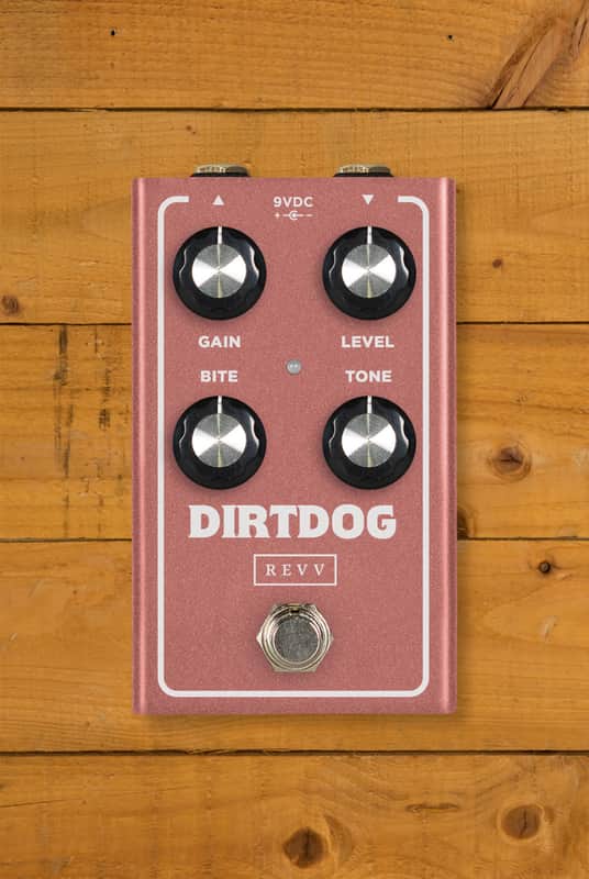 Revv Dirt Dog Joey Landreth Signature Overdrive - Sunset Rose | Reverb