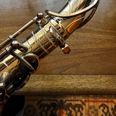 RW Pro Series Tenor Saxophone in Cognac Gold Lacquer with high F# key image 6