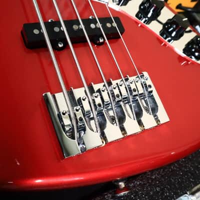 Mike Lull USA V5 5 String Bass Guitar Red 8lbs 13oz image 20