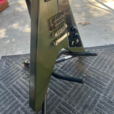 Gibson Flying V Tribute 2020 - Olive Drab image 10