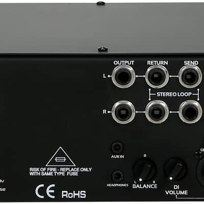Eden WTPRE World Tour Pro Bass Guitar Preamp Rack | Reverb