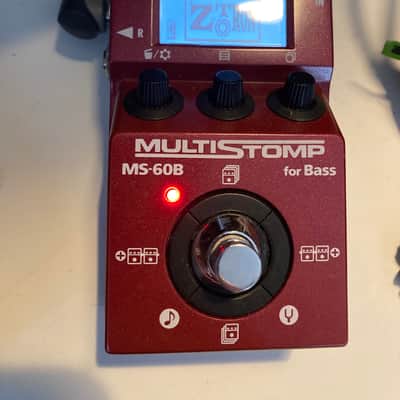 Zoom MS-60B MultiStomp 2013 - 2016 - Red image 2