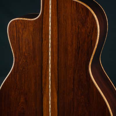 Bourgeois OMSC DB Signature Deluxe Madagascar Rosewood and Aged Tone Adirondack Spruce Custom NEW image 16