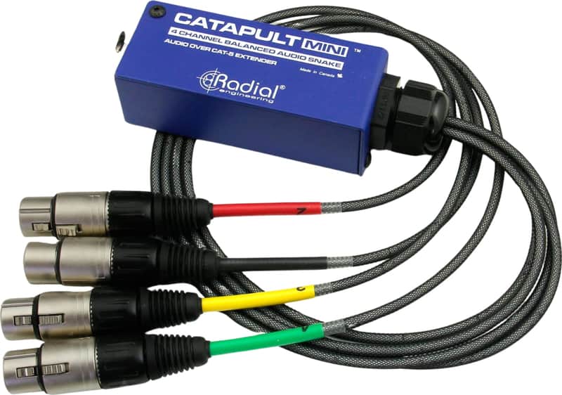 Radial Catapult Mini TX 4-Channel Cat 5 Audio Snake image 1