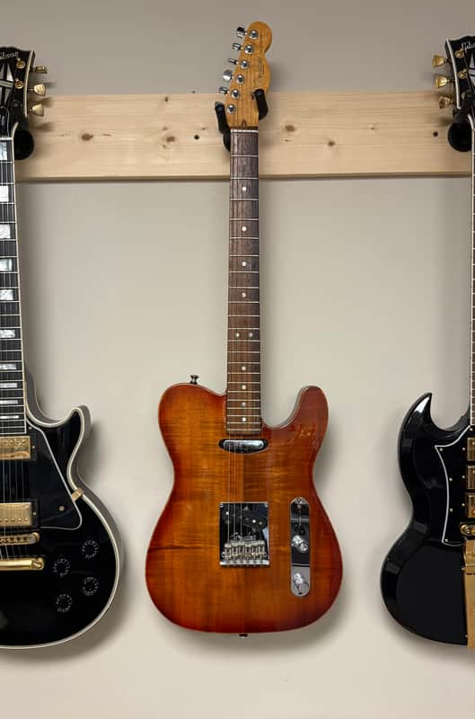 Fender American Select Carved Top Koa Telecaster 2012 - Sienna Edge Burst image 1