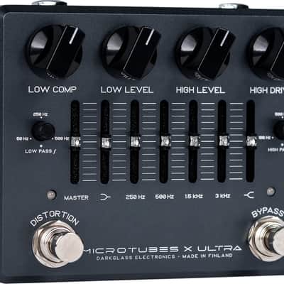 Darkglass Microtubes X Ultra Preamp/Distortion/DI Bass Effects Pedal image 2