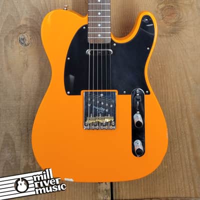 Squier Telecaster Competition Orange Upgraded Used image 2
