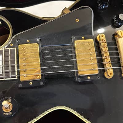 Gibson Custom Shop Historic Collection 2-Pickup '57 Les Paul Custom Black Beauty Reissue 1993 - 2002 - Ebony image 2