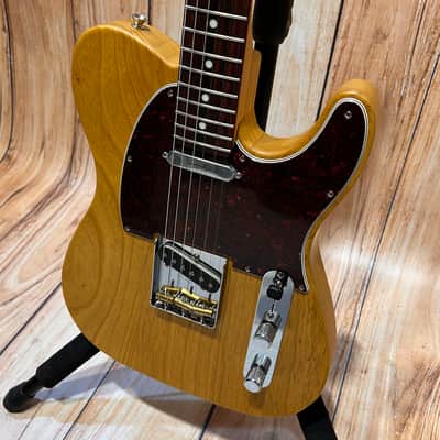 Fender MIJ Limited Telecaster Raw Ash RW VNT image 5