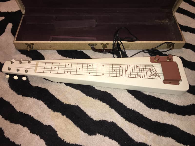 Alamo Jet Lap Steel Guitar 50's Cream image 1