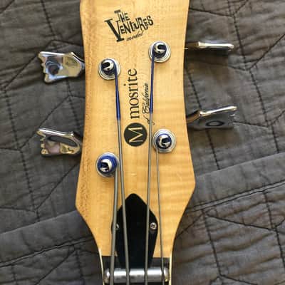 Mosrite The Ventures 1966 Pacific Blue image 3