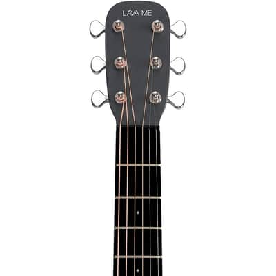 LAVA MUSIC LAVA ME 3 38" Acoustic-Electric Guitar With Space Bag Regular Space Grey image 5