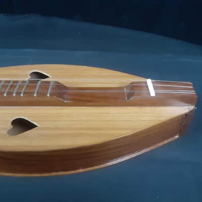 Vintage Mid-East Mfg Mountain Dulcimer 4-String Hourglass Hearts image 16